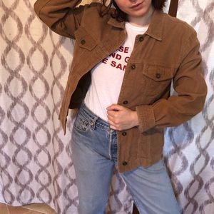 Vintage H&M brown corduroy jacket 🐻